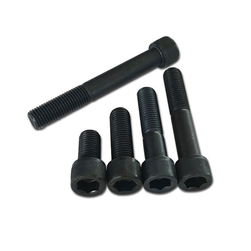 Black Half-Thread Hexagon Socket Screw