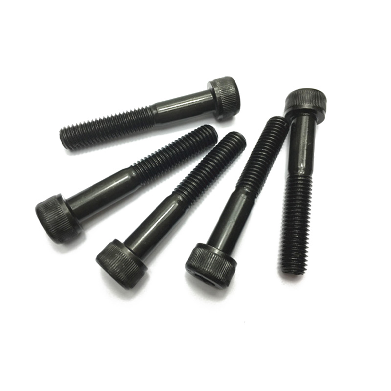 Black Half-Thread Hexagon Socket Screw