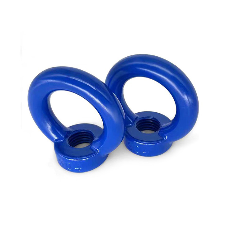 Teflon Coating Din 582 Lifting Eye Nut Polished Finish With Rust Protection For Marine Engineering Applications