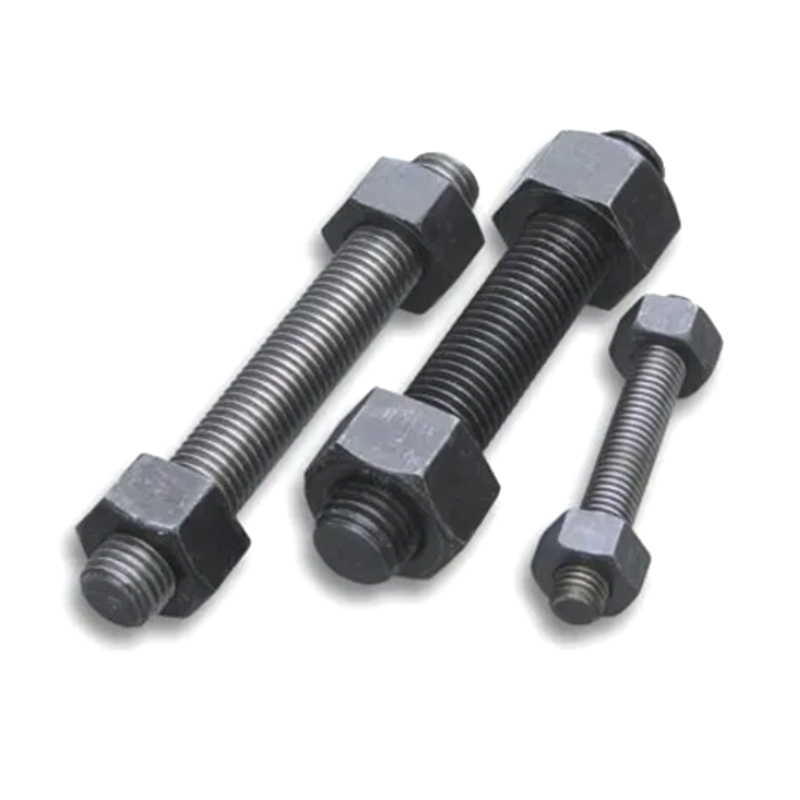 M16*300 Carbon Steel Grade 8.8 PTFE Blue Coated Fully Threaded Studs