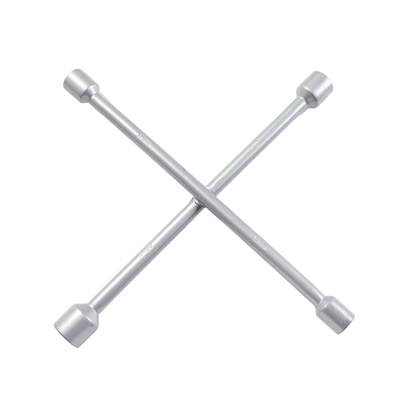 Alloy Steel Zinc Plated Cross Lug Wrench