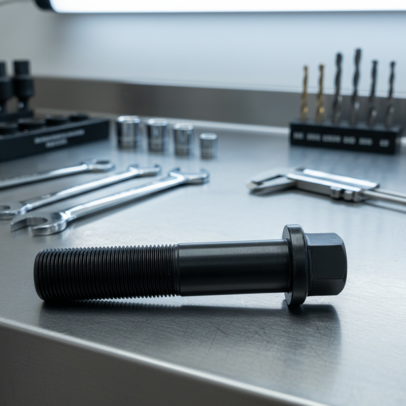 M8×60 Alloy Steel Grade 8.8 Zinc-Plated Hex Head Flange Bolt Cylinder Bolts M8×60 Alloy Steel Grade 8.8 Zinc-Plated Hex Head Flange Bolt Cylinder Bolts