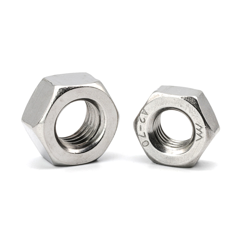 DIN934 M1.2 Stainless Steel 304 Hex Nuts
