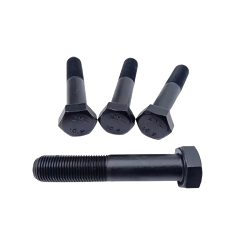 Grade 8.8 M8*100 Alloy Steel  Hot Dip Galvanized External Hexagon Bolts
