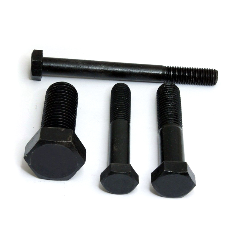 Alloy Steel M10*100 External Hex head Screw Black Oxide Bolts Alloy Steel M10*100 External Hex head Screw Black Oxide Bolts