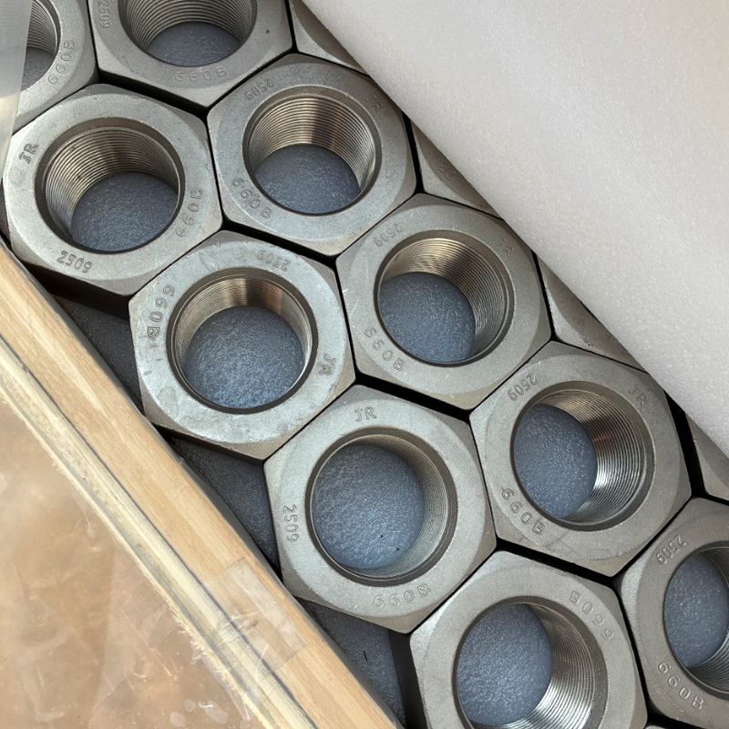 Stainless Steel 304 Plain Heavy Hex Jam Nuts