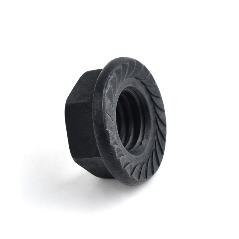M16-1.5 Zinc Plated Hex Flange Nut Non-Slip Nuts M16-1.5 Zinc Plated Hex Flange Nut Non-Slip Nuts