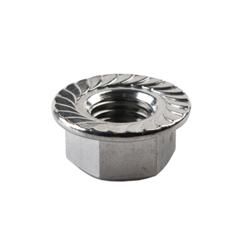 Stainless Steel 304 Plain Hex Flange Nut Non-Slip Nuts Stainless Steel 304 Plain Hex Flange Nut Non-Slip Nuts