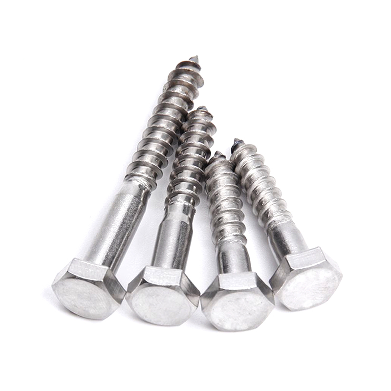 ST5*25 SS316 Hex Head Wood Screws for  Woodworking