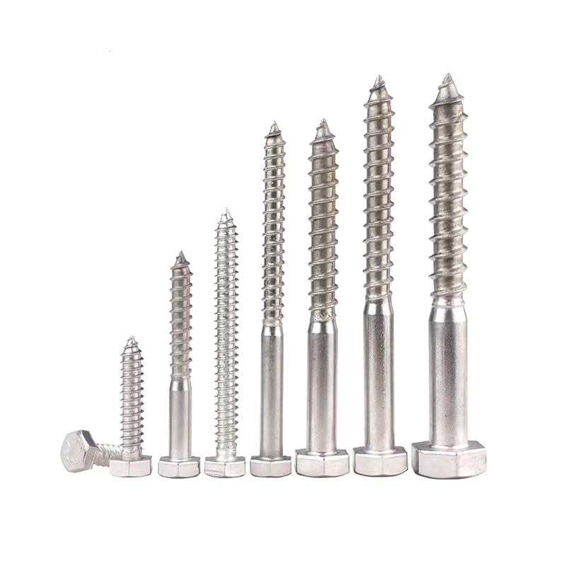 ST5*35 Stainless Steel 304 Hexagonal Wood Screws
