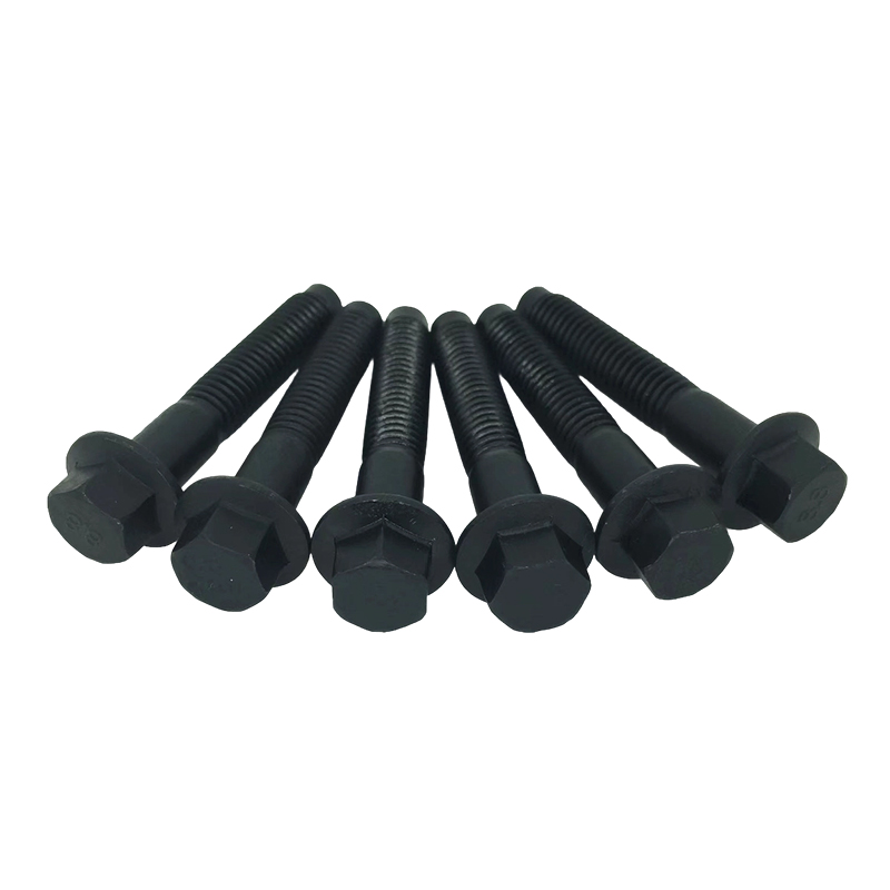 M5*10 Grade 8.8 Carbon Steel Flanged Hex Head Bolts