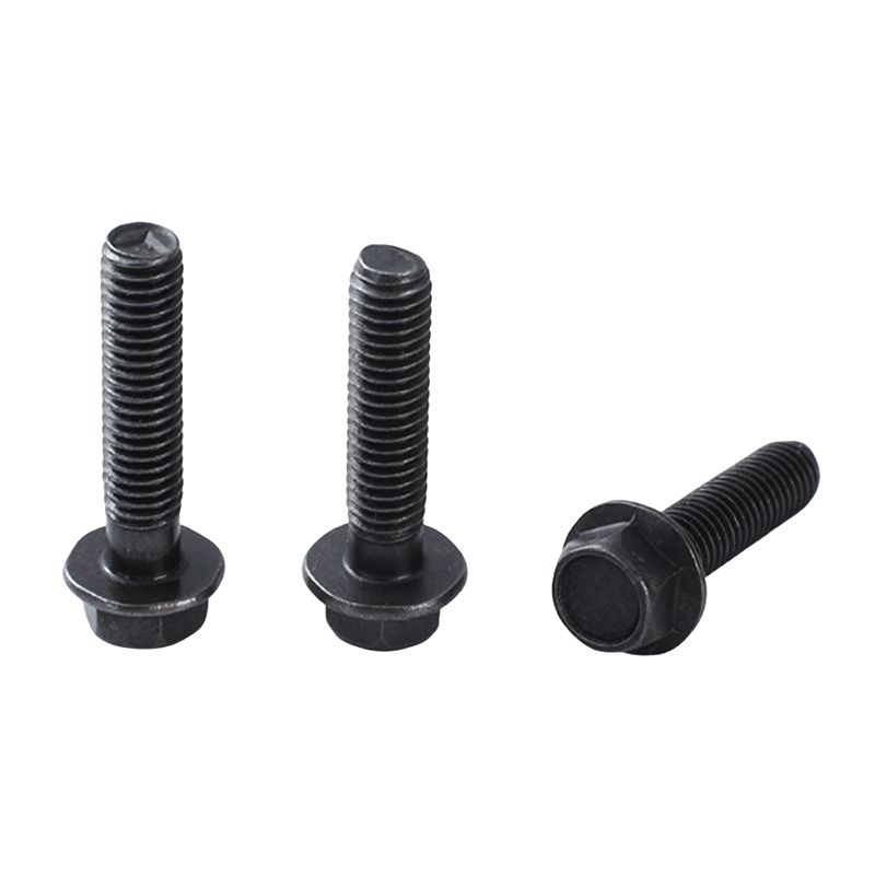 M5*10 Grade 8.8 Carbon Steel Flanged Hex Head Bolts M5*10 Grade 8.8 Carbon Steel Flanged Hex Head Bolts