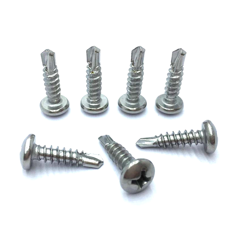 DIN 7504K SS304 Plain Cross Head Self Drilling Screws