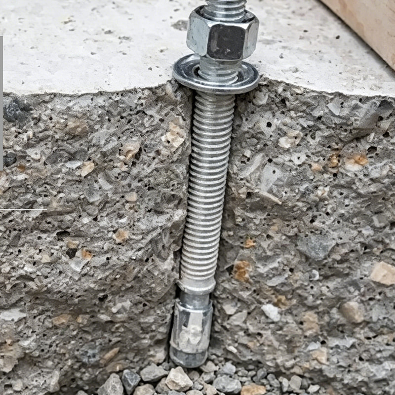 ASTM F1554 Carbon Steel Hot-Dip Galvanized Anchor Bolt