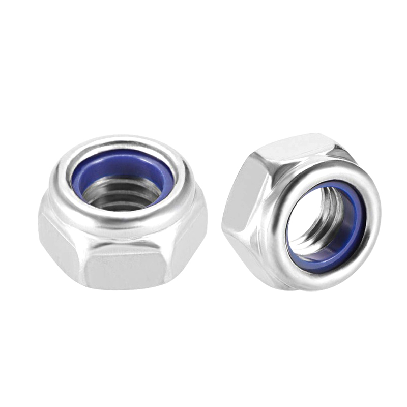 DIN 985 Carbon Steel Zinc Plated Nylon Insert Lock Nut