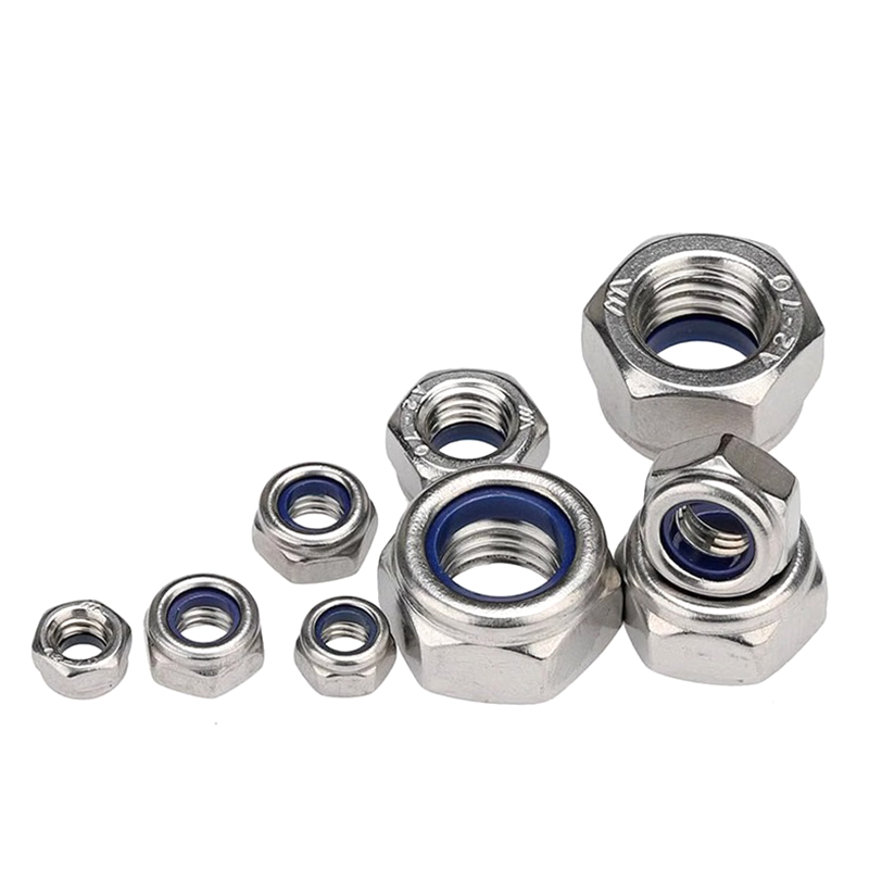 DIN 985 Carbon Steel Zinc Plated Nylon Insert Lock Nut