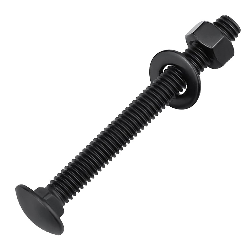 Hot-Dip Galvanized Carbon Steel Carriage Bolt