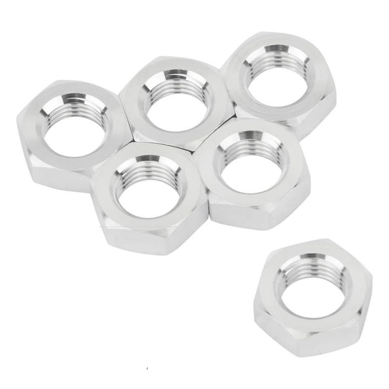 Stainless Steel 304 Plain Heavy Hex Jam Nuts